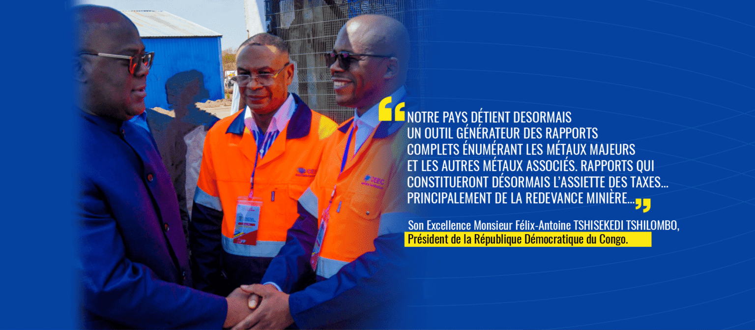 Une expertise au service des ressources minérales de la RDC